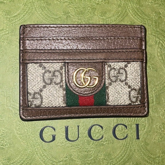 OPHIDIA GG CARD CASE